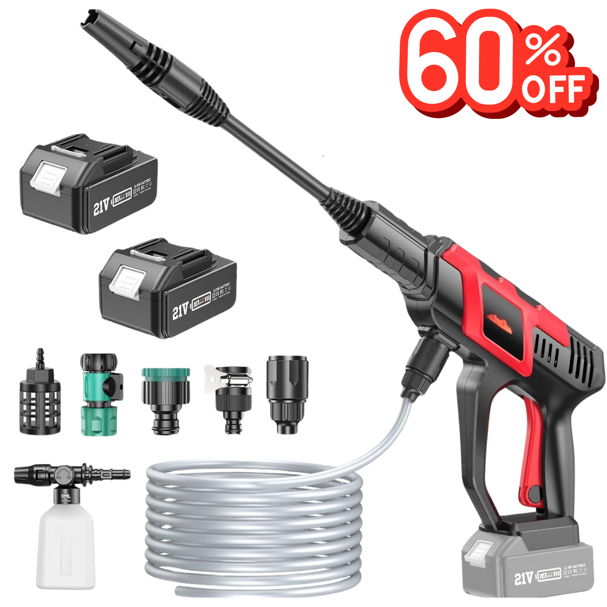 Wysokociśnieniowa myjka bez przewodów